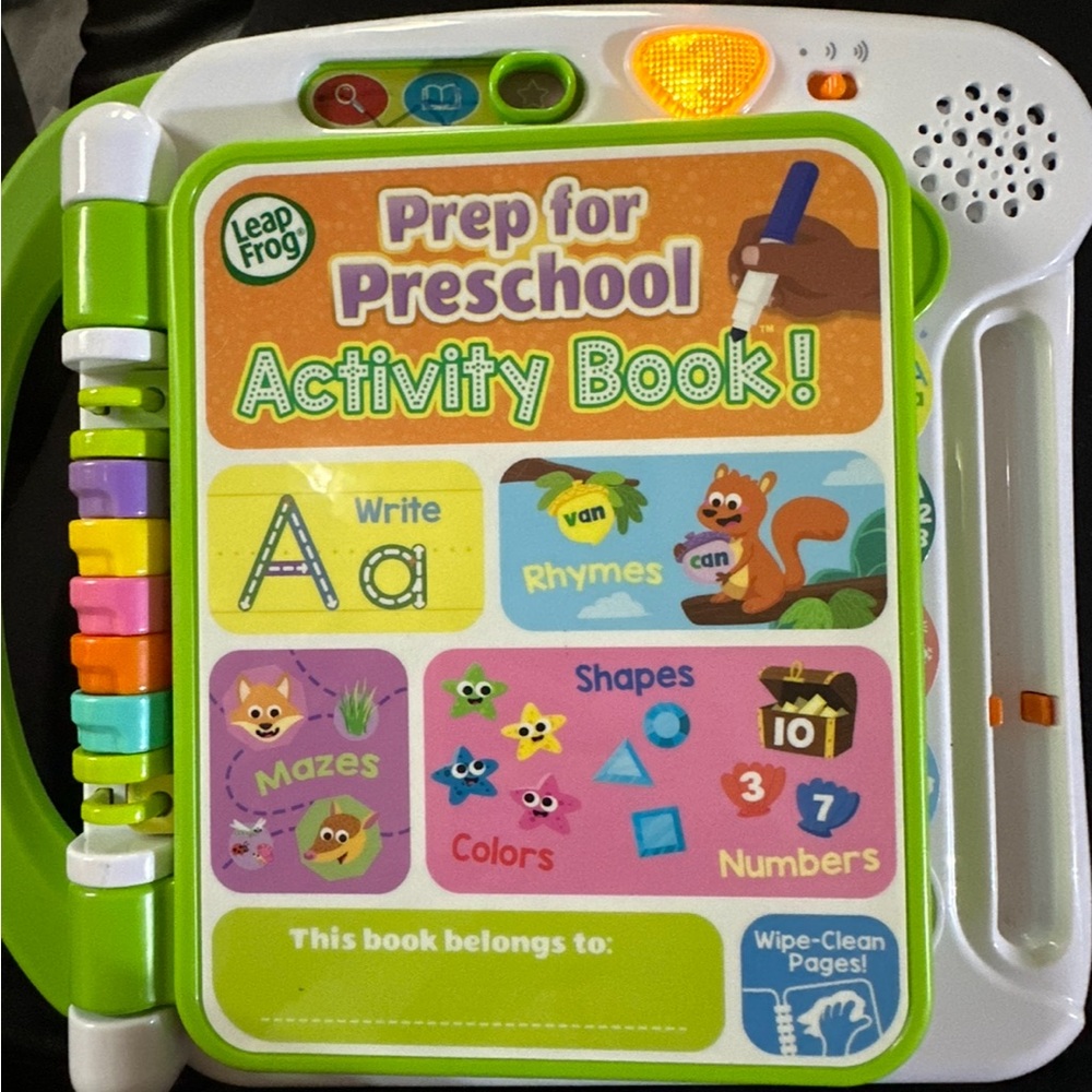 LeapFrog Prep for Preschool Activity Book sold exactly as pictured - Picture 3 of 3